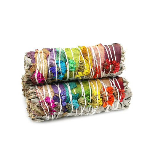 7 Chakras White Sage Smudge Stick