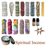 HQ White Sage Bundle And Candle California Smudge Stick