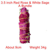 HQ White Sage Bundle And Candle California Smudge Stick