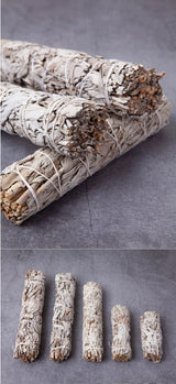 HQ White Sage Bundle And Candle California Smudge Stick