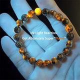 European American Tiger Eye Raw Stone Bracelet Natural Crystal Women's Fashion Handmade Beaded Jewelry Gift For Girlfriends