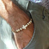 European American Tiger Eye Raw Stone Bracelet Natural Crystal Women's Fashion Handmade Beaded Jewelry Gift For Girlfriends