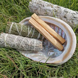 HQ White Sage Bundle And Candle California Smudge Stick