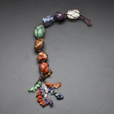 Handmade Healing Crystal Window Car Charm 7 Chakras Home Decoration Accessories Chakra Balancing Reiki Yoga Meditation Car Decor