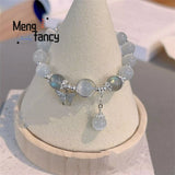 Natural Cat's Eye Butterfly Bracelet Personalized