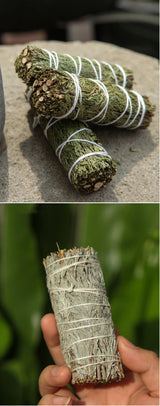 HQ White Sage Bundle And Candle California Smudge Stick