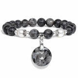 Natural Tiger Eye Stone Bracelet Hexagonal Column Pendant Bracelet Men Agates Crystal Charm Bracelets Women Reiki Yoga Jewelry