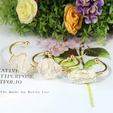 Irregular Citrine Stone Healing Crystal Bracelet Handmade Boho Wire Wrapped Cuff Bracelet for Womens Girls Ladies