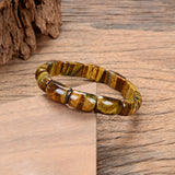 Natural Tiger Eye Beads Bracelets Yoga Bracelet for Men Women