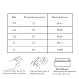 Ring Shiny Cubic Zirconia Retro Court Style Luxury