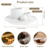 Incense Burner Ceramic Palo Santo Sticks Holder