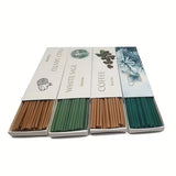 Japanese Incense Sticks Set Palo Santo & Sage