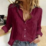 Elegant Cotton Linen Shirts