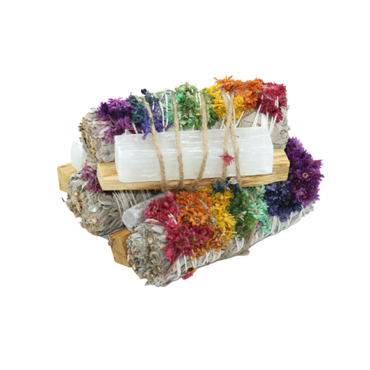 Sage Bundle Chakra with Selenite